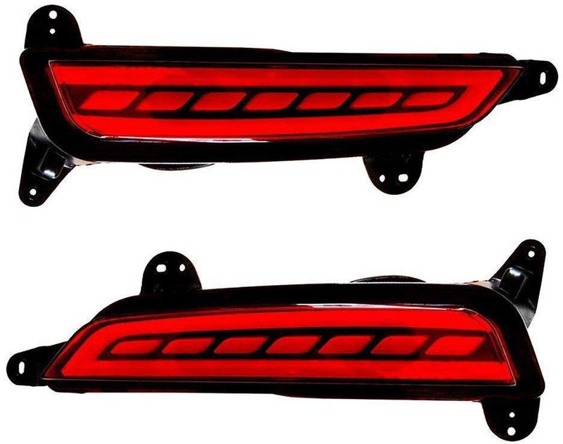 CARMART CMBLEDCRETA1 Car Reflector Light(Red, Black)