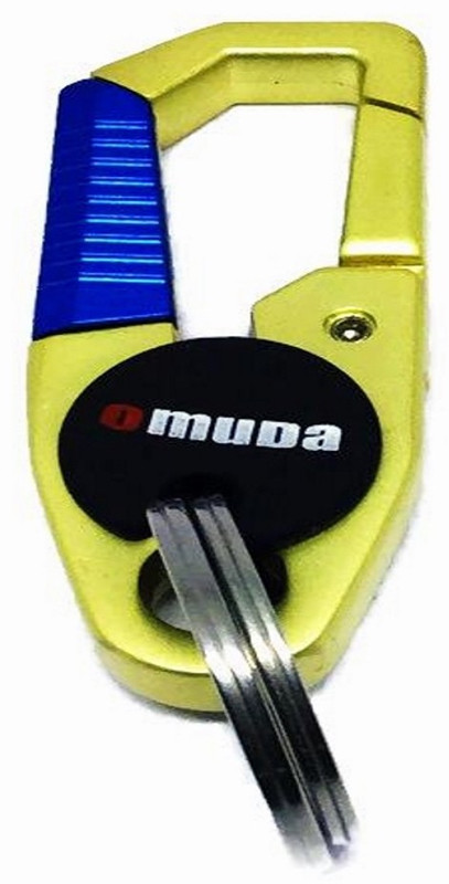 antras creations Imported Omuda brand key chain (B) for cars/bikes/two wheelers/home / office keys Locking Key Chain(Yellow)