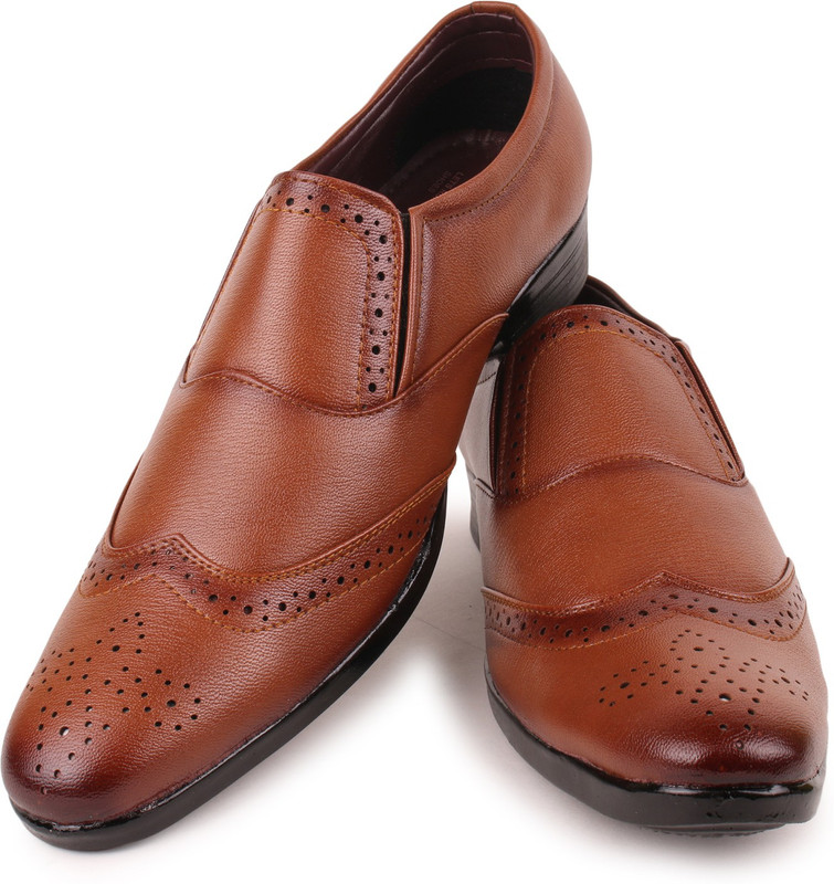 letsrun Mocassin For Men(Tan)