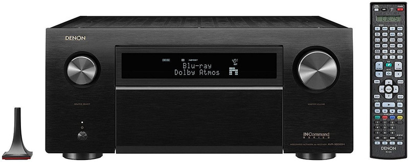 Denon AVR X-8500 13.2 Ch AVR 1950W Rms, Dolby Atmos, DTS, Buetooth, WiFi , Indian Voltage 230 W AV Power Receiver(Black)