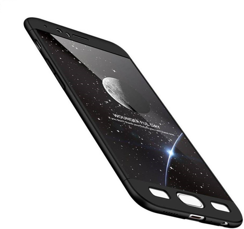 Coverage Back Cover for Samsung Galaxy J7 Max - SM-G615FZDDINS Ipaky 360(Black, Dual Protection)