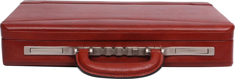 OBANI Genuine Leather Briefcase Medium Briefcase - For Men(Tan)