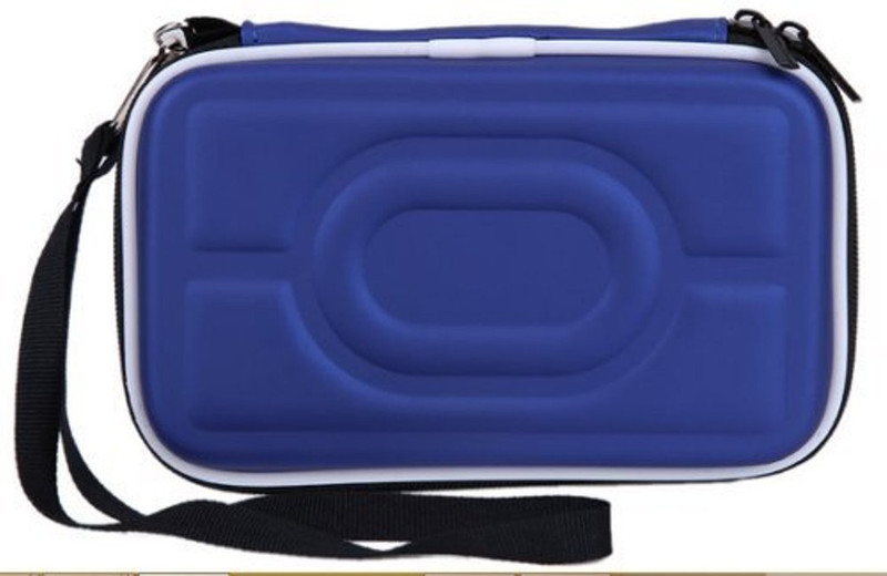 Gadget Deals Pouch for WD My Passport 4 TB Wired External Hard Disk Drive(Blue, Shock Proof, Artificial Leather)