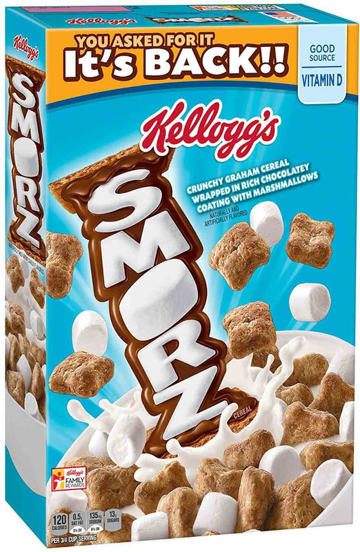 Kellogg's Smorz Crunchy Graham Cereal - 289g (10.2oz)(289 g, Box)
