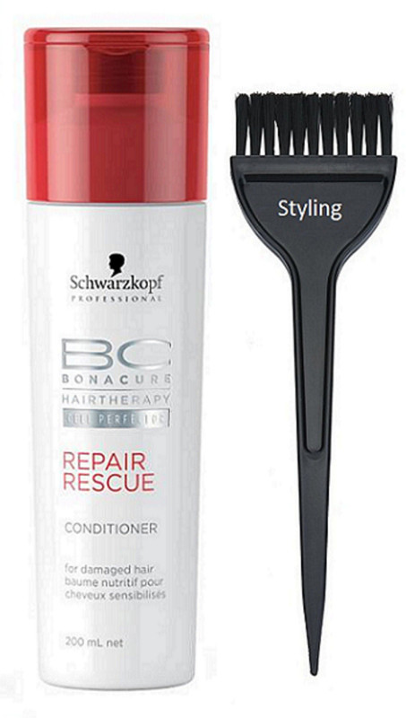 styling hair brush & schwarzkopf Repair Rescue Conditioner(2 Items in the set)