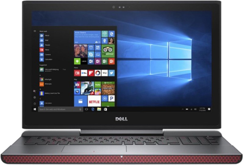 Dell Inspiron 15 7000 Core i7 7th Gen - (16 GB/1 TB HDD/256 GB SSD/Windows 10 Home/4 GB Graphics) 7567 Gaming Laptop(15.6 inch, Black, 2.62 kg, With MS Office)