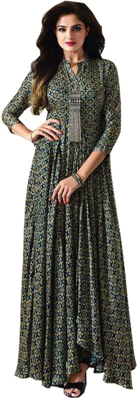 infotech Women Maxi Green Dress