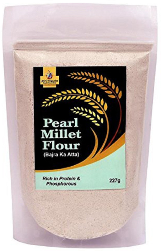 Jioo Organics Pearl Millet Flour or Baajara ka Atta(227 g)