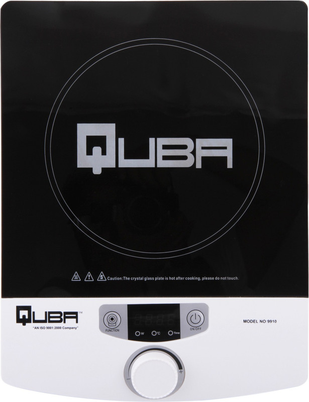 Quba 9910 BLK Induction Cooktop(Black, Touch Panel)