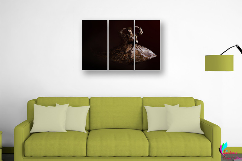 Wall Frames 3 Pieces Set 24x36 Religious Frames Each Frame Size