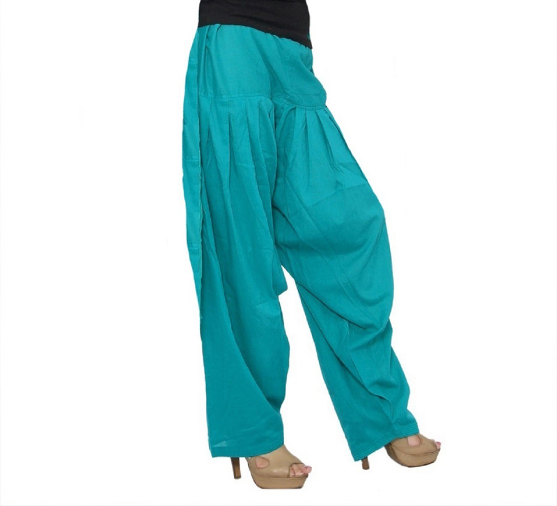 freya studio Cotton Blend Solid Salwar