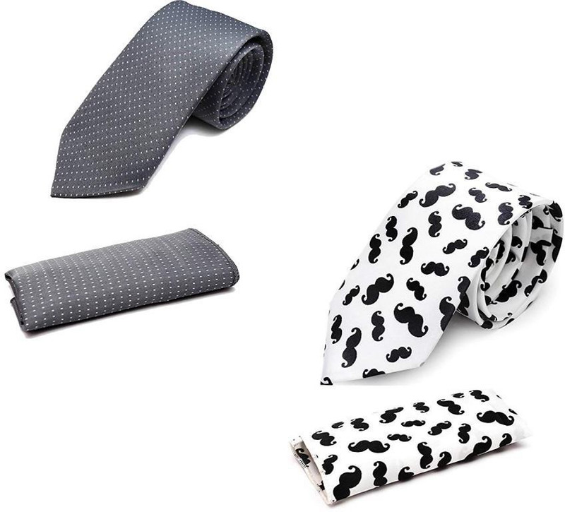 markslow Graphic Print Tie(Pack of 2)