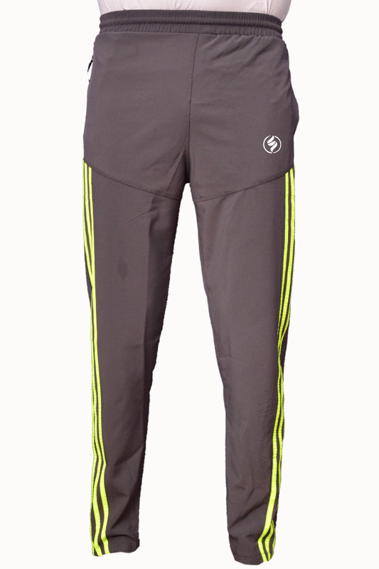 sh saha enterprises Solid Men Grey Track Pants