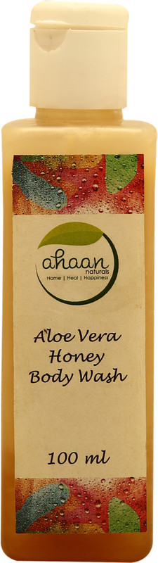 ahaan naturals Honey Aloe Vera Body Wash All Skin Type- 100 Ml, B5(100 ml)