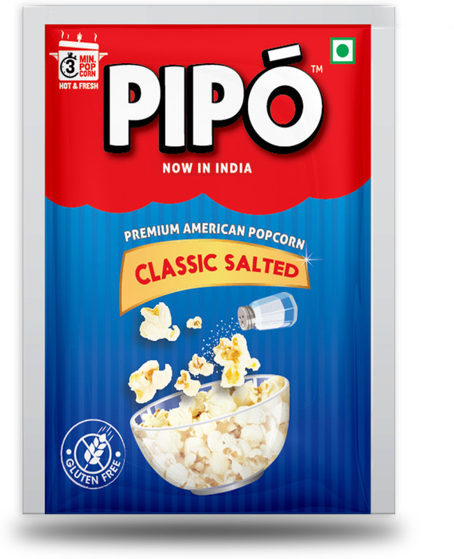 PIPO Popcorn Party Pack Classic Salted Popcorn(450 g, Pack of 3) PIPO Popcorn Party Pack Classic Salted Popcorn(450 g, Pack of 3)