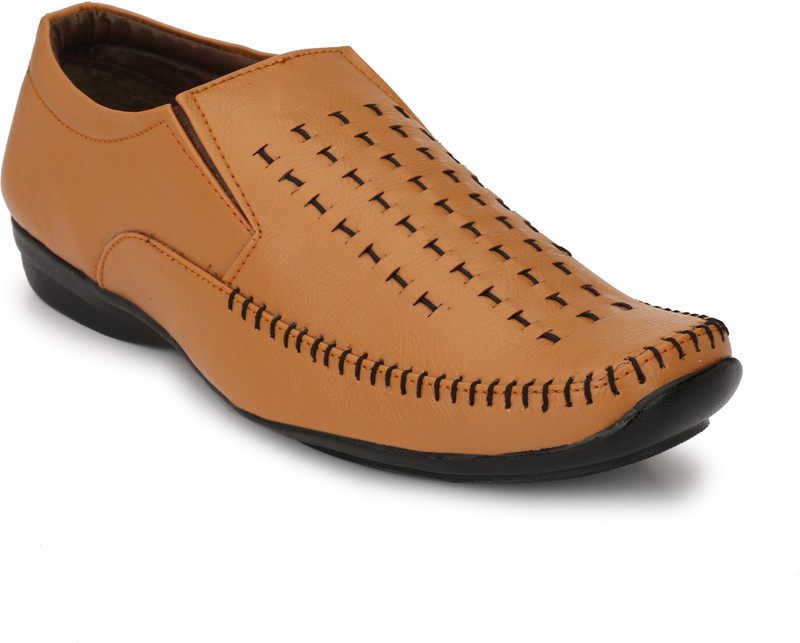 harsh RF07 Slip On For Men(Tan)