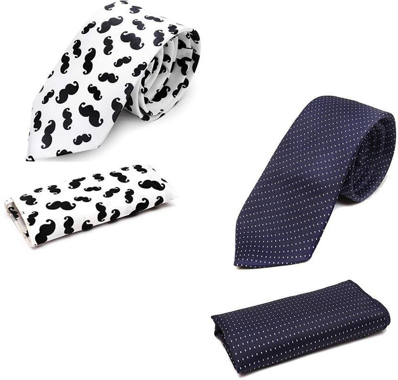 markslow Graphic Print Tie(Pack of 2)
