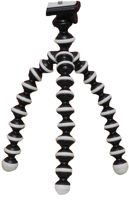 Mobspy tripod Multi/purpose Octopus Style and Telescopic Tripod Portable and adjustable Tripod Stands for Phones (Octopus Tripod) 0651145456 Tripod(Black, Supports Up to 3000 g) RS.290 (70.00% Off) - Flipkart