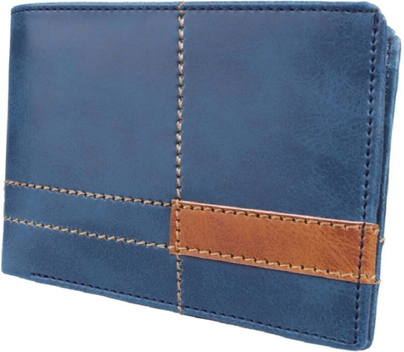 insta service Boys Blue Artificial Leather Wallet(6 Card Slots)