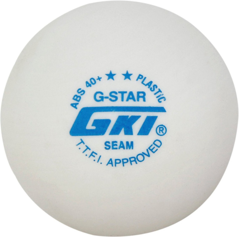 TNC SPORTS 3 Star Table Tennis Ball Table Tennis Ball(Standard, Pack of 48, White)