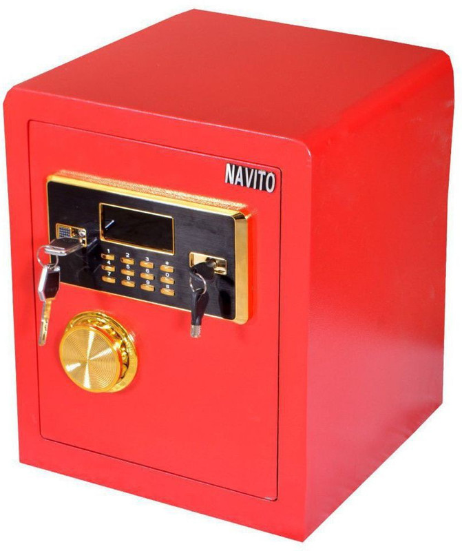 navito OIN 400A DOUBLE LOCK SYSTEM WITH ALARM, MEMORY & ROTATOR SERIES Safe Locker(Digital)
