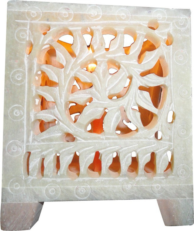 evoco handicrafts Decorative Showpiece  -  9 cm(Marble, White)