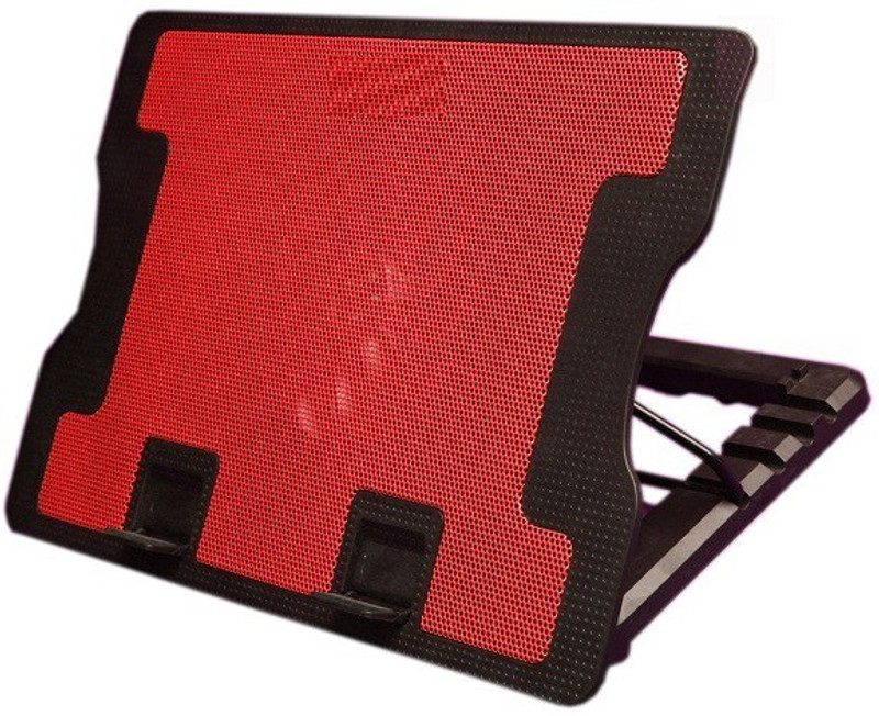 quantam QHM 350 1 Fan Cooling Pad(Red)
