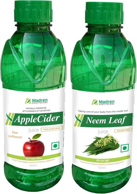 Madren Healthcare Apple Cider Vinegar & Neem Juice(2 x 250 ml)