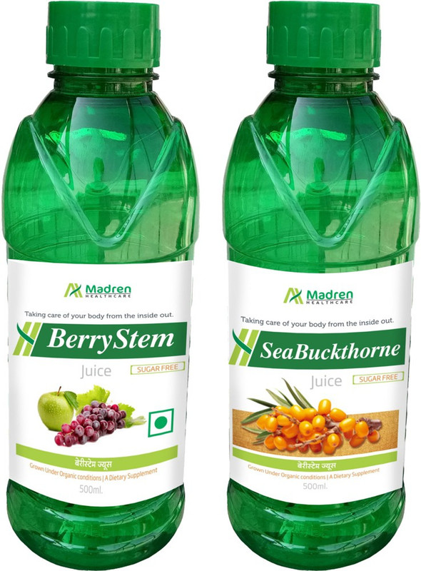 Madren Healthcare Berrystem & Seabuckthrone Juice(2 x 250 ml)