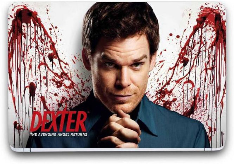 Gallery 83 ® dexter wallpaper laptop decal, laptop sticker (15 inch x 10 inch) 4748 vinyl laptop skin 15.6 HD High Quality Eco vinyl Laptop Decal 15.6