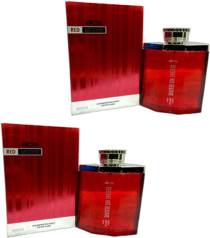 aco perfumes RED DESERVE Fabric Perfume 100ml 2pcs set Eau de Parfum  -  200 ml(For Men & Women)