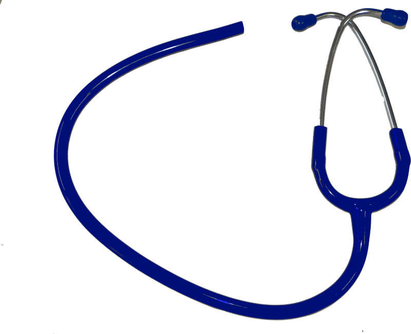 NSC Stethoscope Navy Blue Head Frame Nevy Blue Tube Stethoscope Case(Nevy Blue)