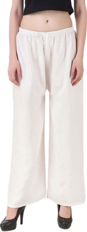 pour femme Regular Fit Women White Trousers