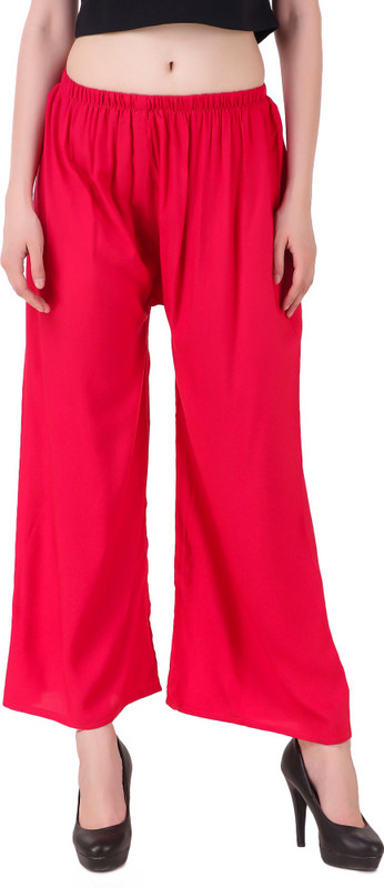 pour femme Regular Fit Women Pink Trousers