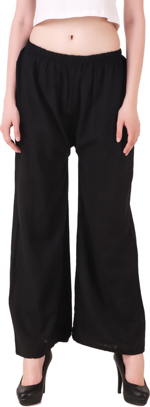 pour femme Regular Fit Women Black Trousers