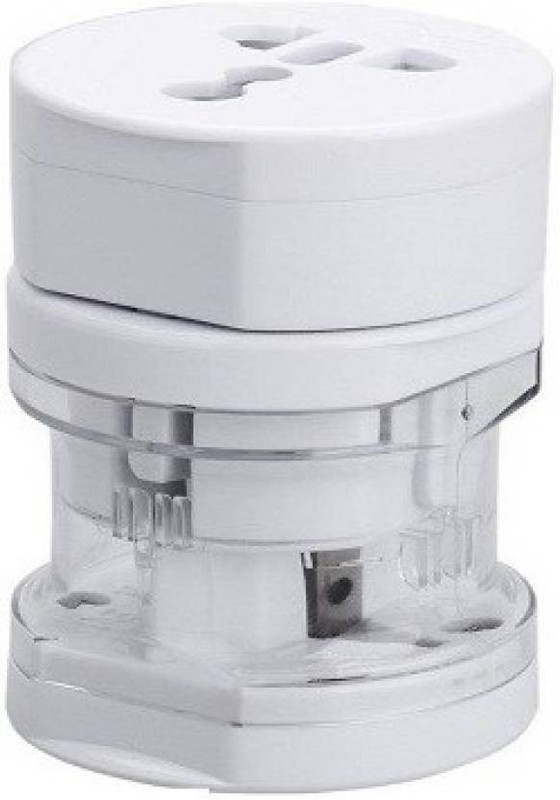 technigent International Travel Adapter All In One Worldwide Adaptor(White)