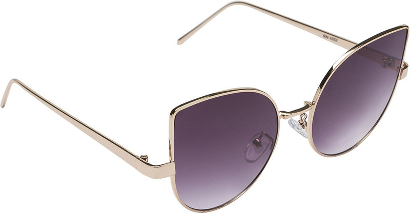 Cristiano Ronnie Cat-eye Sunglasses(Brown)