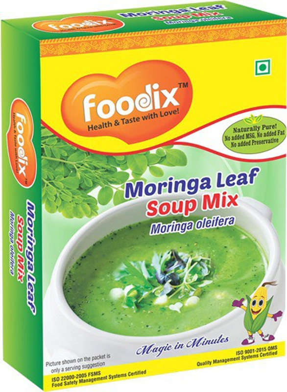 Foodix Moringa oleifera Soup Mix (Moringa leaf Soup Mix) -100g (Pack of 2)(100 g) Foodix Moringa oleifera Soup Mix (Moringa leaf Soup Mix) -100g (Pack of 2)(100 g)