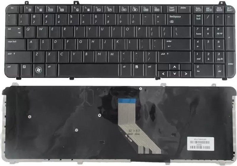 sarc infotech LAPTOP KEYBOARD FOR Dv6 Dv6, Dv6t, Dv6t-1000, Dv6-1000, Dv6-1001, Dv6-1030, Dv6-1038, Dv6-1050, Dv6-1053 Smart Connector Laptop Keyboard(Black)