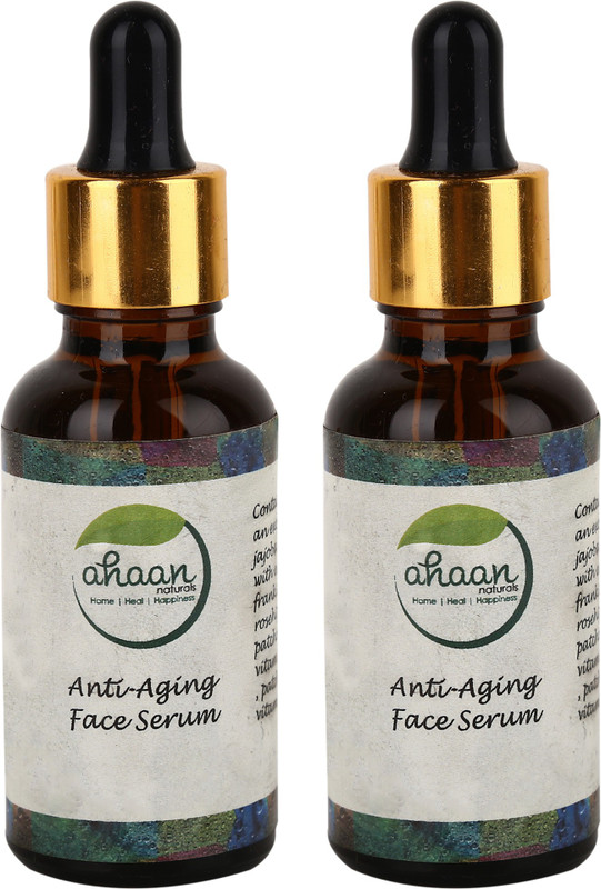 ahaan naturals Aging Face Serum All Skin Type- 30 Ml Each, Pack of 2(60 ml)