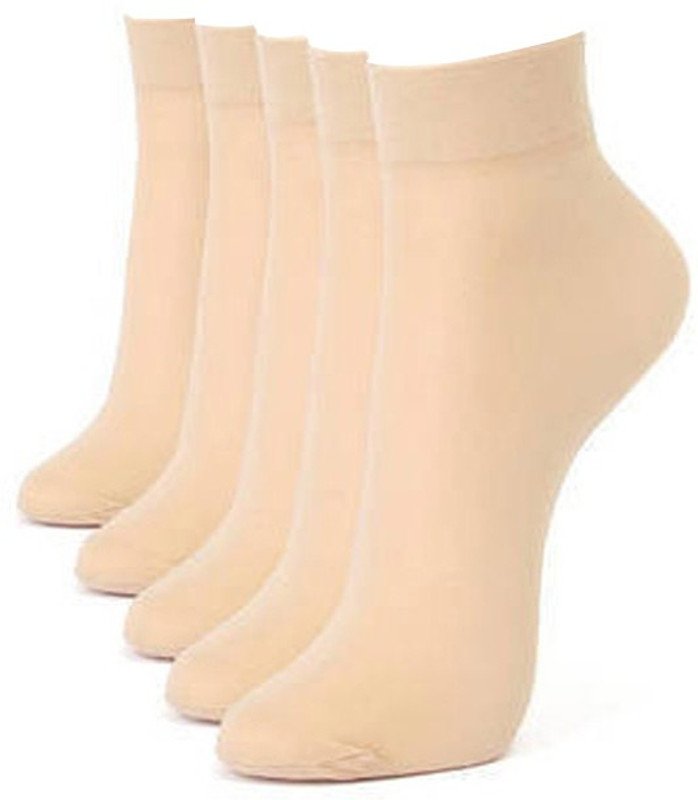 myasa Women Solid Ankle Length(Pack of 10)