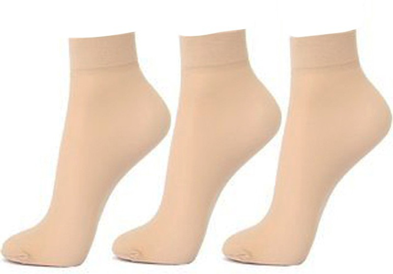 myasa Women Solid Ankle Length(Pack of 6)
