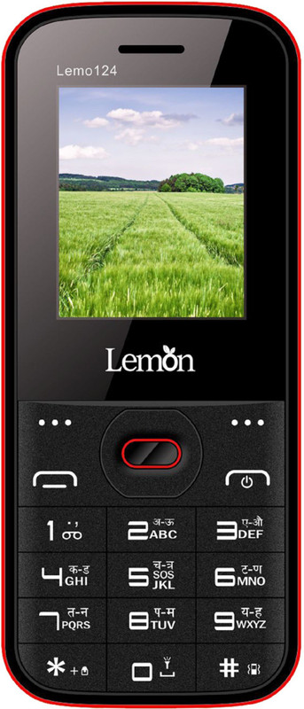 Lemon Lemo 124(Black& Red)