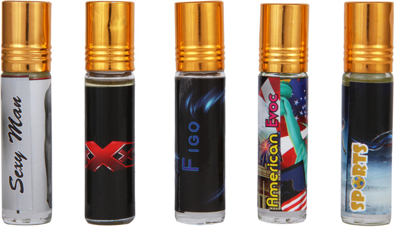 moti Syspro Perfume Set 8ml Each - Pack of 5 Eau de Parfum  -  40 ml(For Men & Women)