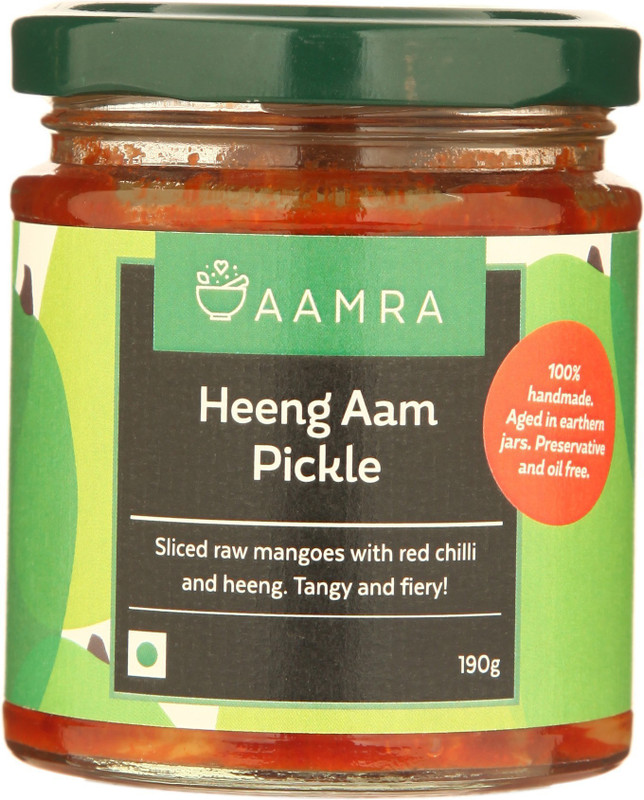 AAMRA Heeng Aam Pickle Mango Pickle(190 g)