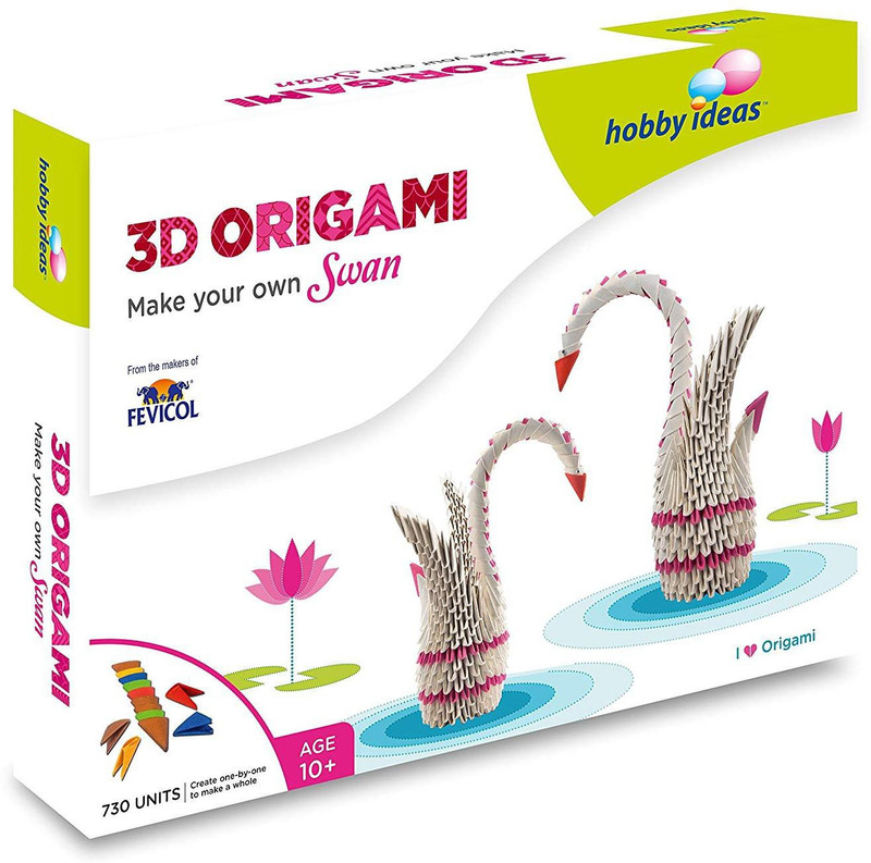 fevicol 3D ORIGAMI SWAN KIT