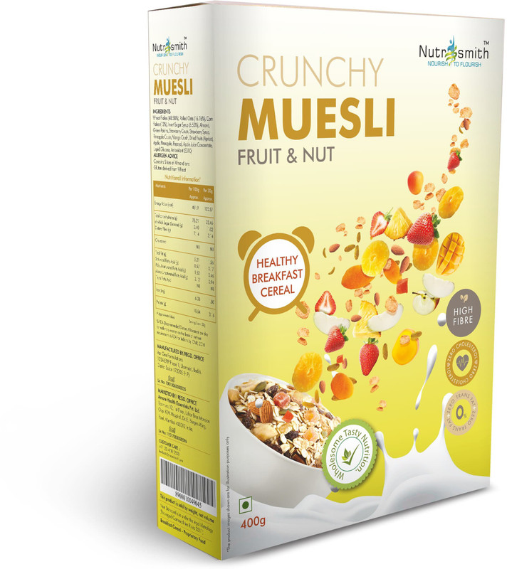 Amore Crunchi Muesli Fruit & Nut(400 g, Box)