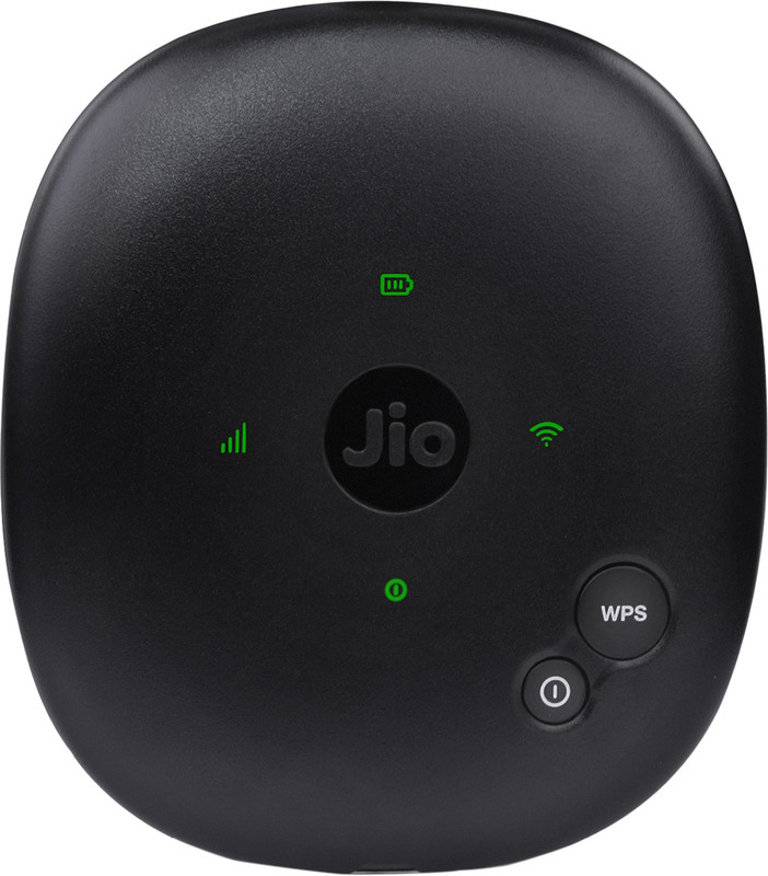 Jio JioFi 6 (JMR1040) Wireless 150 Mbps Data Card with Call Support(Black)