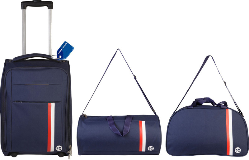 3g Suitcase, Duffel Bag Combo(Blue)
