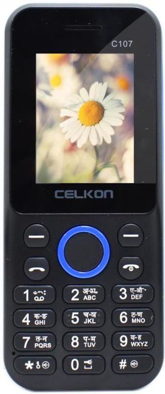 Celkon C107(Black&Blue)